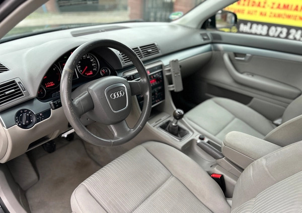 Audi A4 cena 16800 przebieg: 237114, rok produkcji 2004 z Tarnowskie Góry małe 172